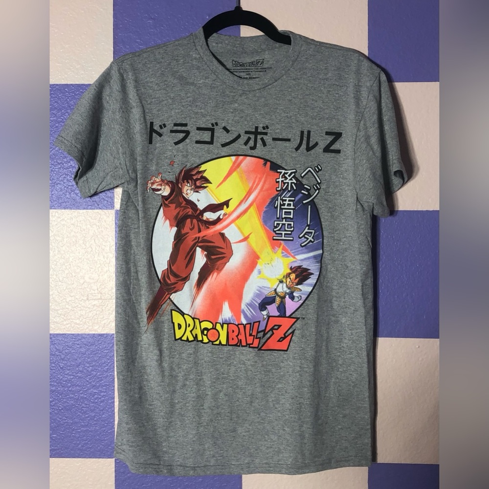 NWOT Dragonball Z Heather Grey Graphic Tee - Size S - Picture 1 of 3